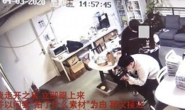 定兴理发店爆料事件视频,一男子店内争执引发冲突，监控视频曝光惊人一幕